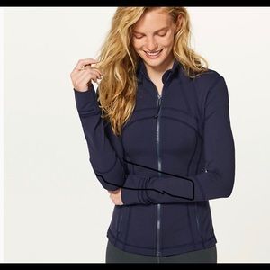 Lululemoon full zip Define jacket midnight navy